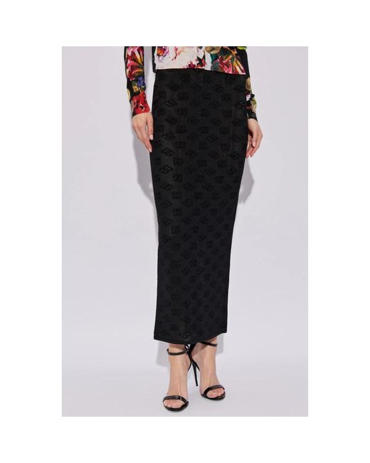 Skirts > maxi skirts Dolce & Gabbana en coloris Black