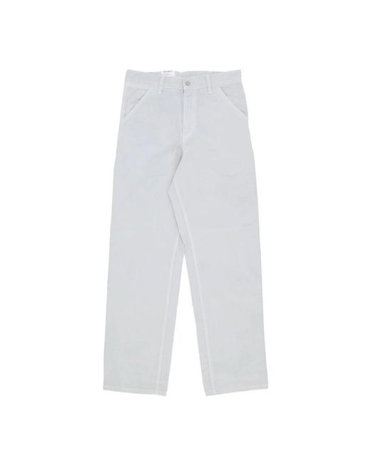 Carhartt Arbeitskleidung twill hose mit werkzeugtaschen in White für Herren