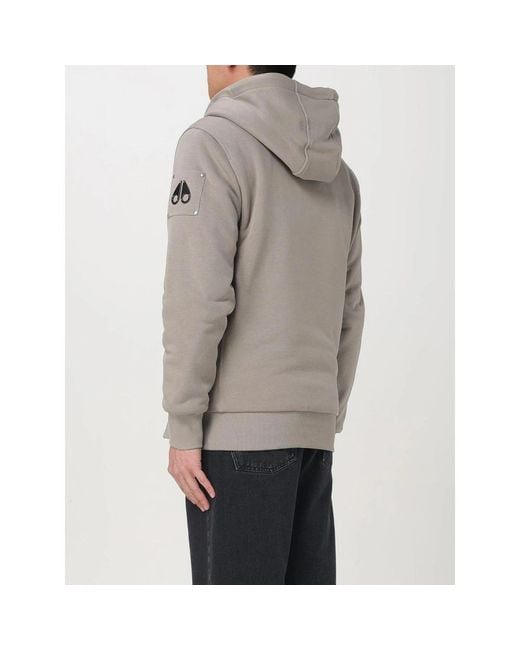 Moose Knuckles Gray Zip-Throughs for men