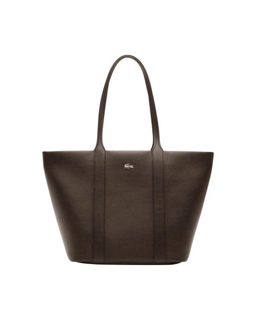 Lacoste Brown Einkaufstasche