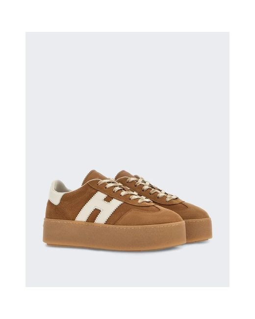 Hogan Brown Sneakers