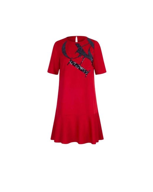 Carolina Herrera Red Short Dresses