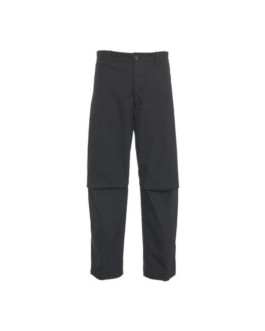 Nine:inthe:morning Gray Slim-Fit Trousers for men