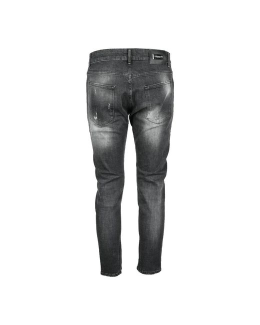 CoSTUME NATIONAL Gray Slim Fit Jeans for men