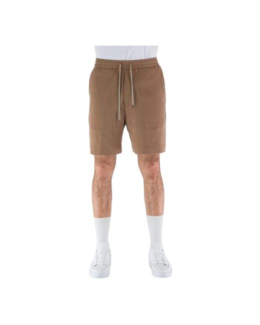 Covert Brown Casual Shorts for men
