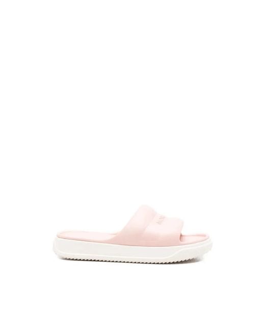 Moncler Pink Sliders