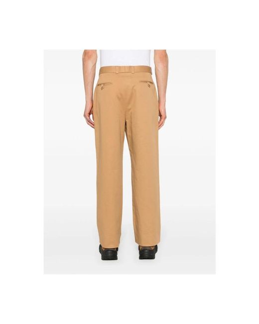 Gucci Natural Wide Trousers for men