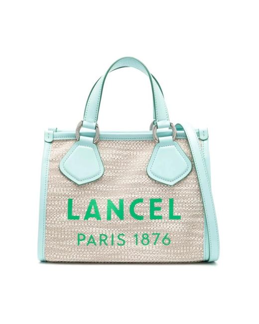 Lancel Green Tote Bags