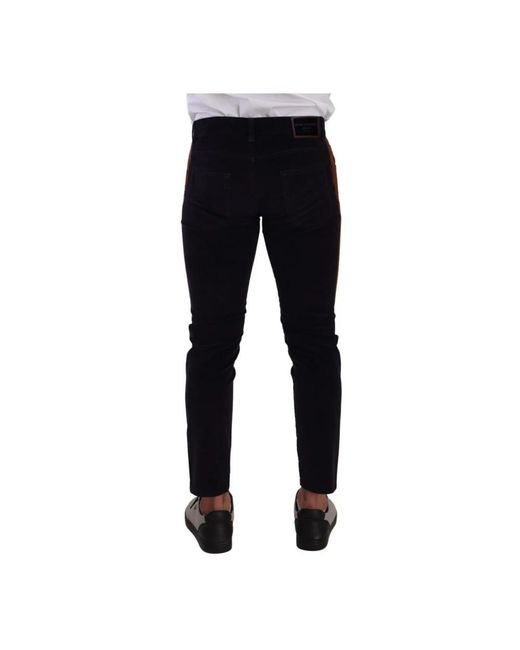 Dolce & Gabbana Black Slim Fit Jeans for men