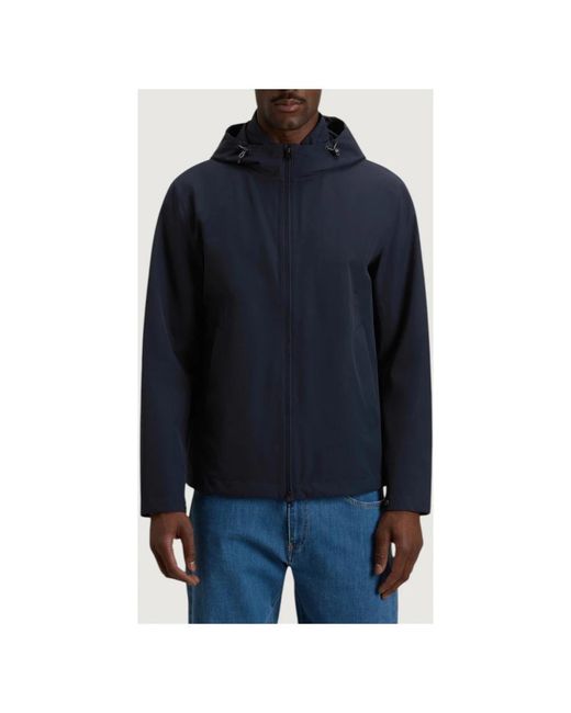 Woolrich Blue Light Jackets for men