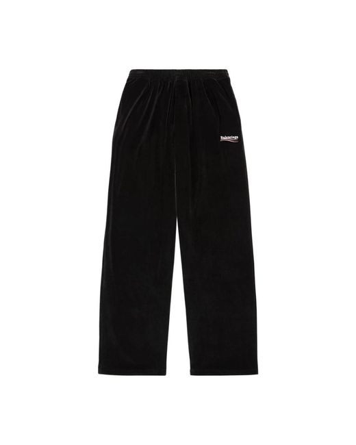 Balenciaga Black Wide Trousers