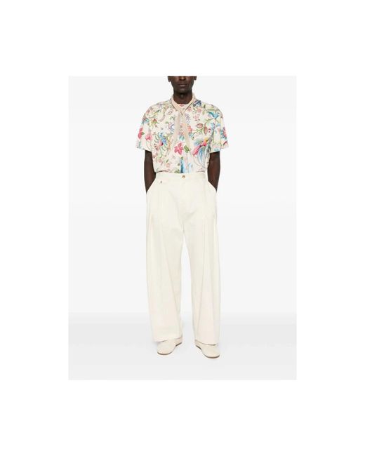 Etro White T-Shirts for men