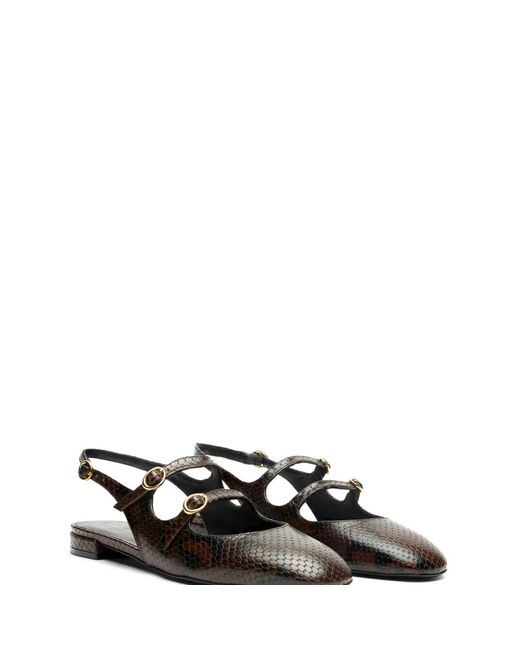 Stuart Weitzman Black Benni Mj Slingback