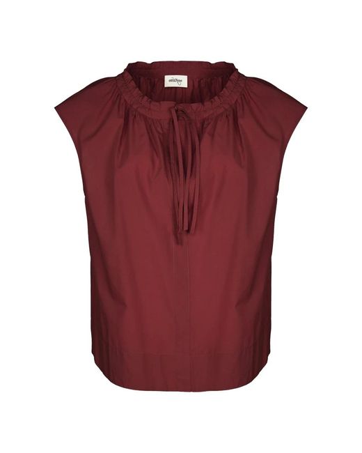 Ottod'Ame Red Blouses