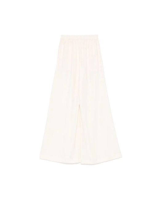 Gianluca Capannolo White Wide Trousers