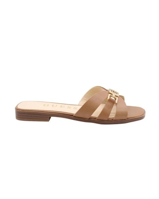 Sliders Guess en coloris Brown