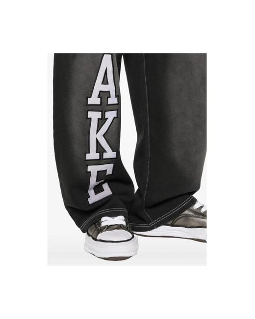 AWAKE NY Black Sweatpants for men