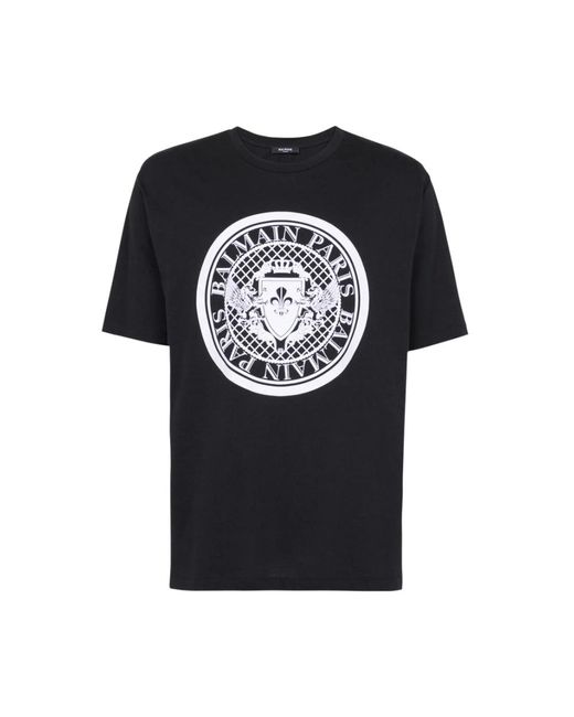 Balmain T-Shirts in Black für Herren