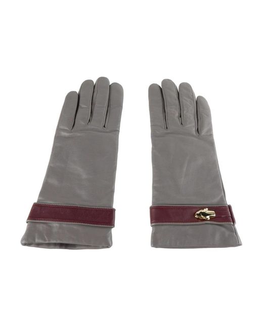 Class Roberto Cavalli Gray Gloves