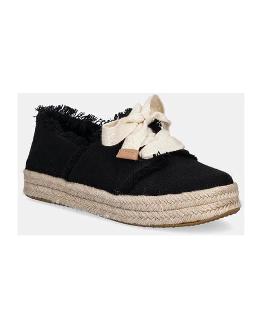 TOMS Black Espadrilles