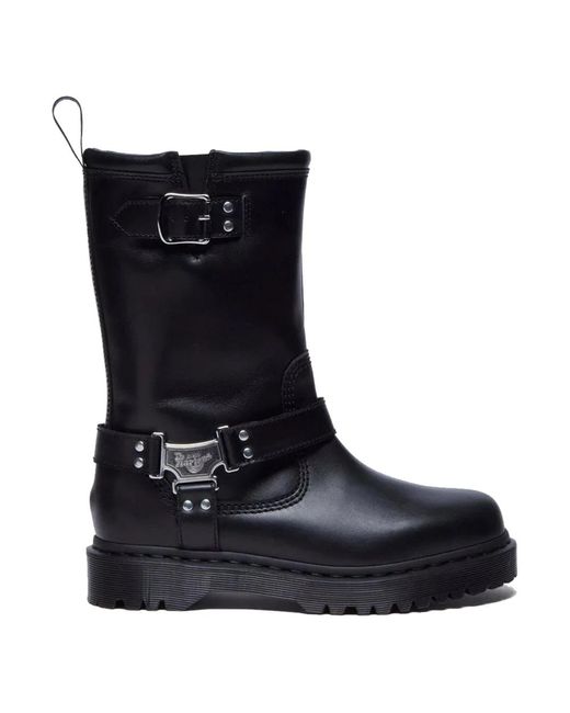 Dr. Martens Blue High Boots