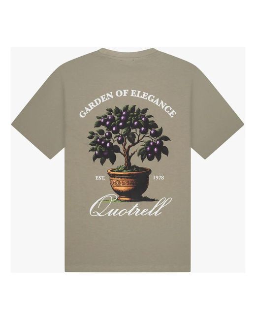 T-Shirts Quotrell de hombre de color Gray
