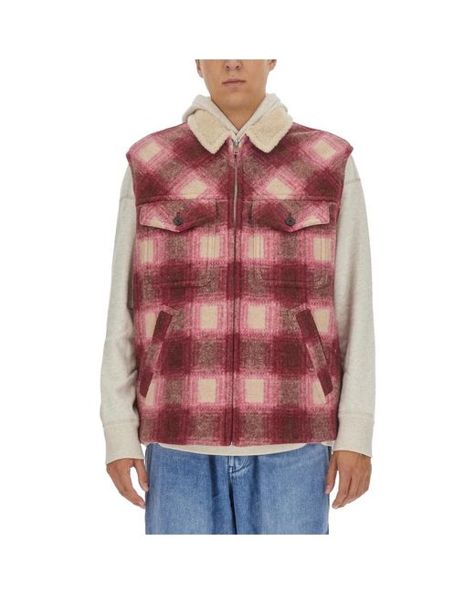 Isabel Marant Kiran Jacket in het Red voor heren