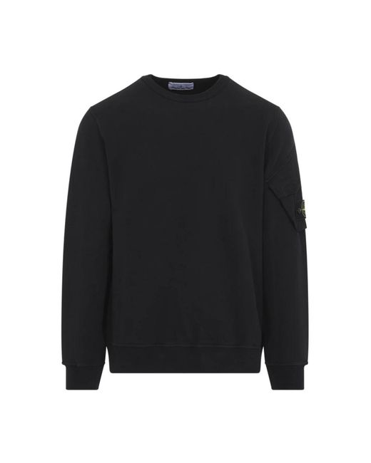 Stone Island Black Sweatshirts for men