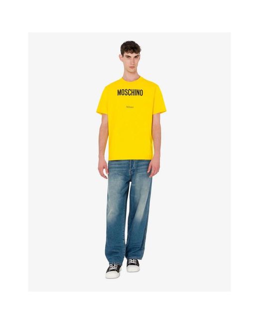 Moschino Yellow T-Shirts