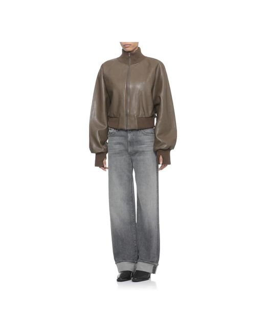 Norma Kamali Bomber Jackets in het Brown