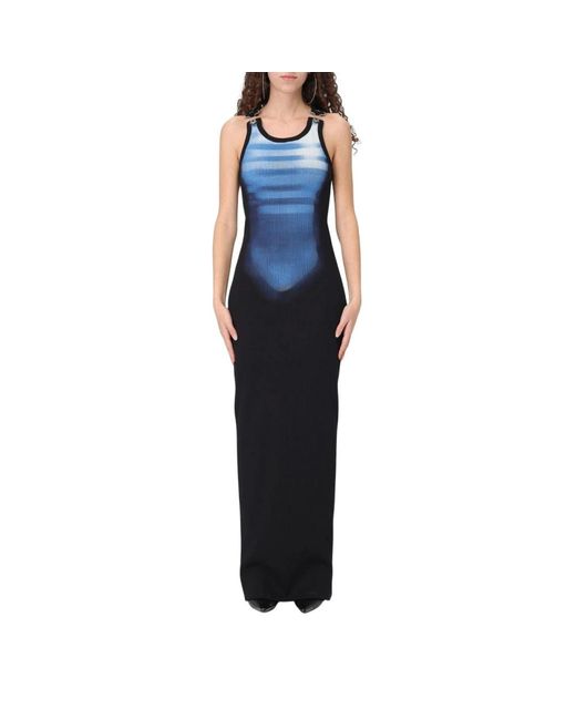 Jean Paul Gaultier Blue Maxi Dresses