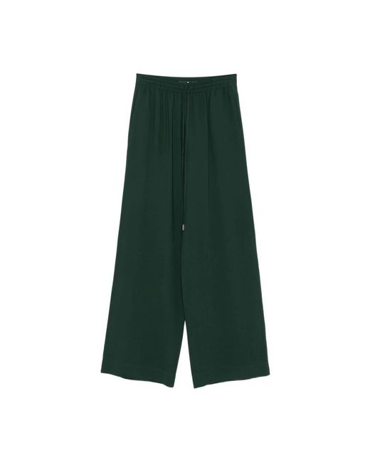 Ermanno Scervino Green Wide Trousers