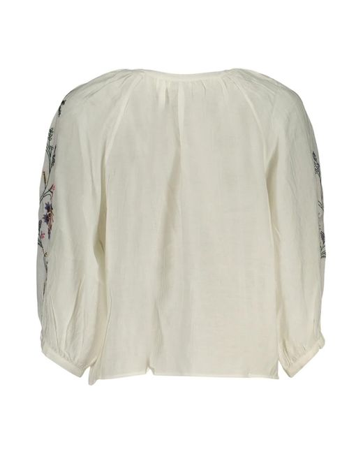 Desigual White Blouses