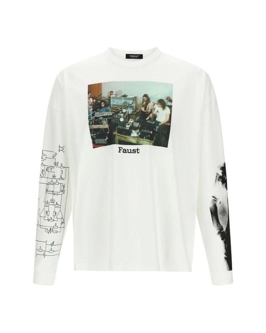 Undercover White Long Sleeve T-Shirts for men