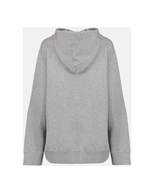 MM6 by Maison Margiela Gray Hoodies