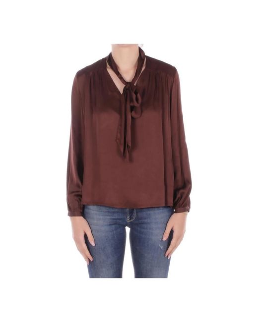 Manila Grace Red Blouses