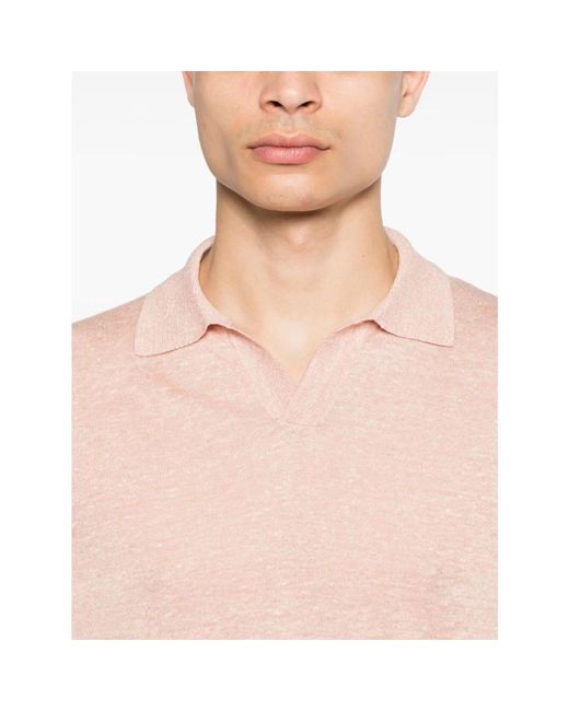 Altea Casual polo shirt in Pink für Herren