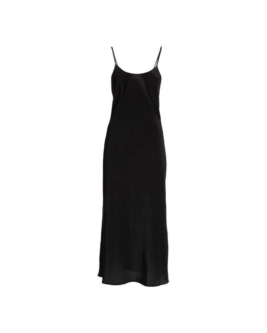 Victoria Beckham Black Midi Dresses