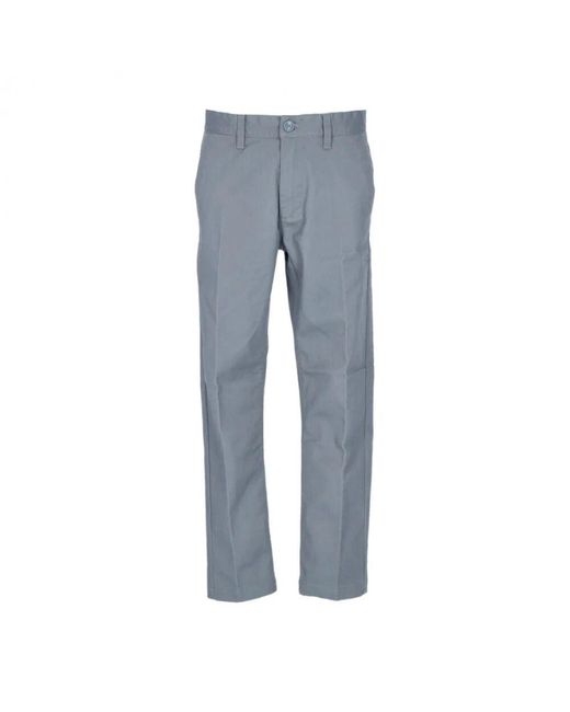 Obey Lange Straggler Überflutete Hosen in Blue für Herren