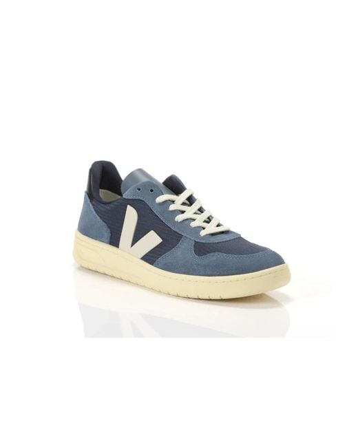 Veja Blue V-10 Ripstop Sneakers