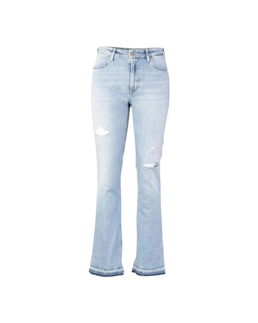 Dondup Blue Boot-Cut Jeans
