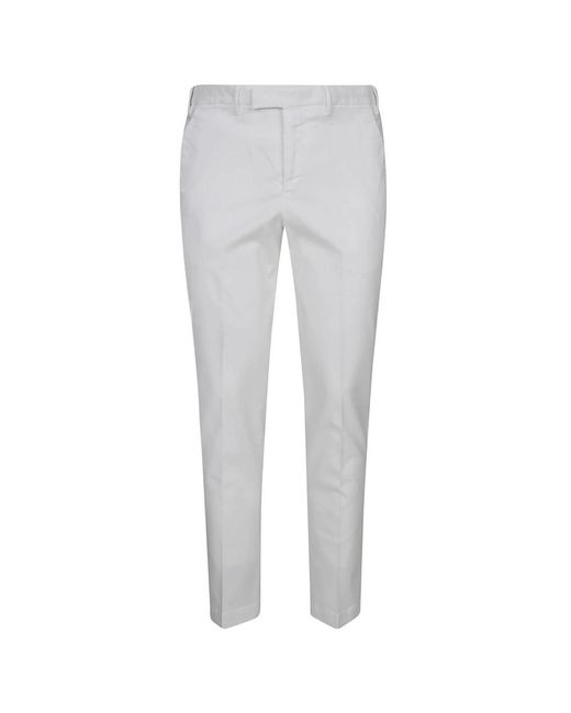 PT Torino Gray Suit Trousers for men