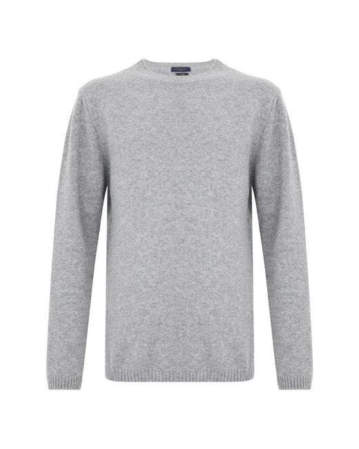 Daniele Fiesoli Round-Neck Knitwear in het Gray voor heren