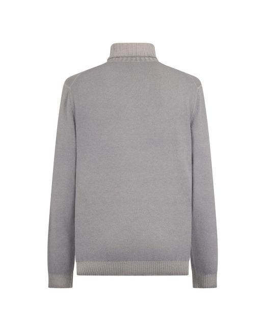 Malo Truien & Vesten ,Grijs ,Turtleneck Trui in het Gray voor heren