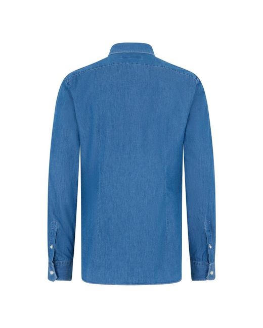 Slowear Blue Denim Shirts for men