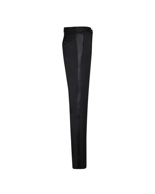 Lanvin Black Slim-Fit Trousers for men