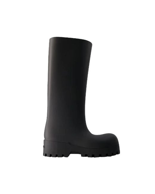 Balenciaga Black Rain Boots