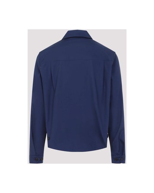 Prada Jassen ,Blauw ,Polyester Polyester Jas in het Blue voor heren