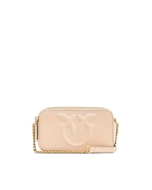 Pinko Natural Cross Body Bags