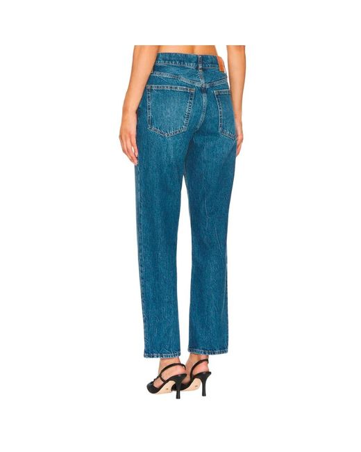 Jeans > straight jeans Anine Bing en coloris Blue